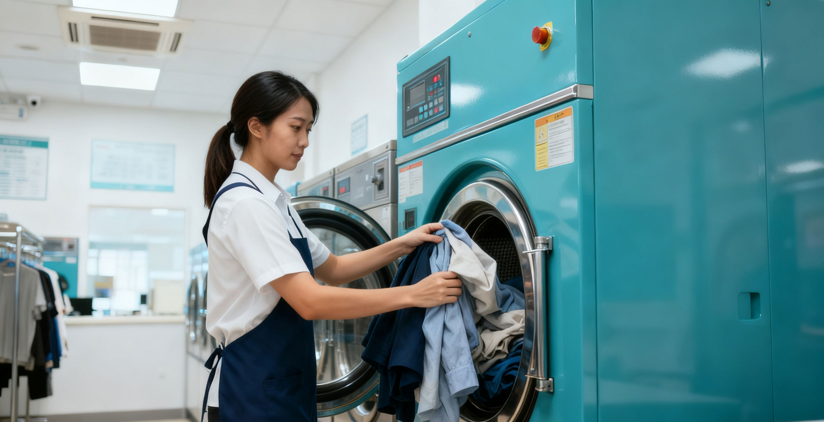 洗衣店干洗机投资回报率剖析，，选佛山鑫彩网稳赚